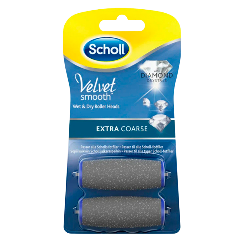 Scholl ExpertCare Elektronisk Fodfil Extra Grov Refill (2 stk)