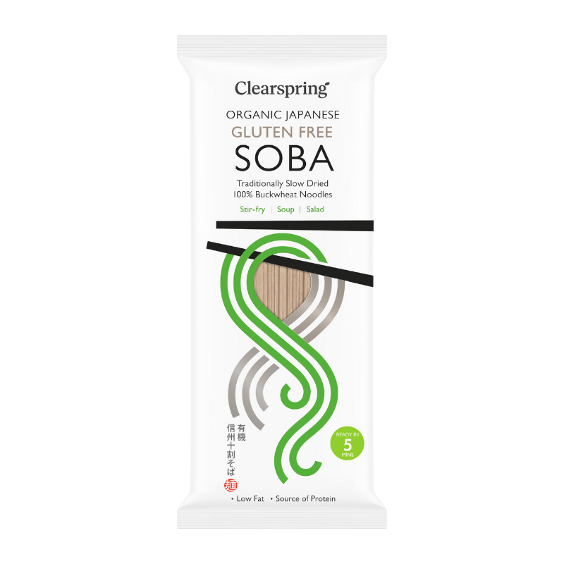 Clearspring Soba Noodles 100% Boghvede (250 g)