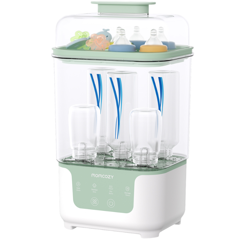 MomCozy 4-i-1 Flasketørrer & Sterilisator (1 stk)