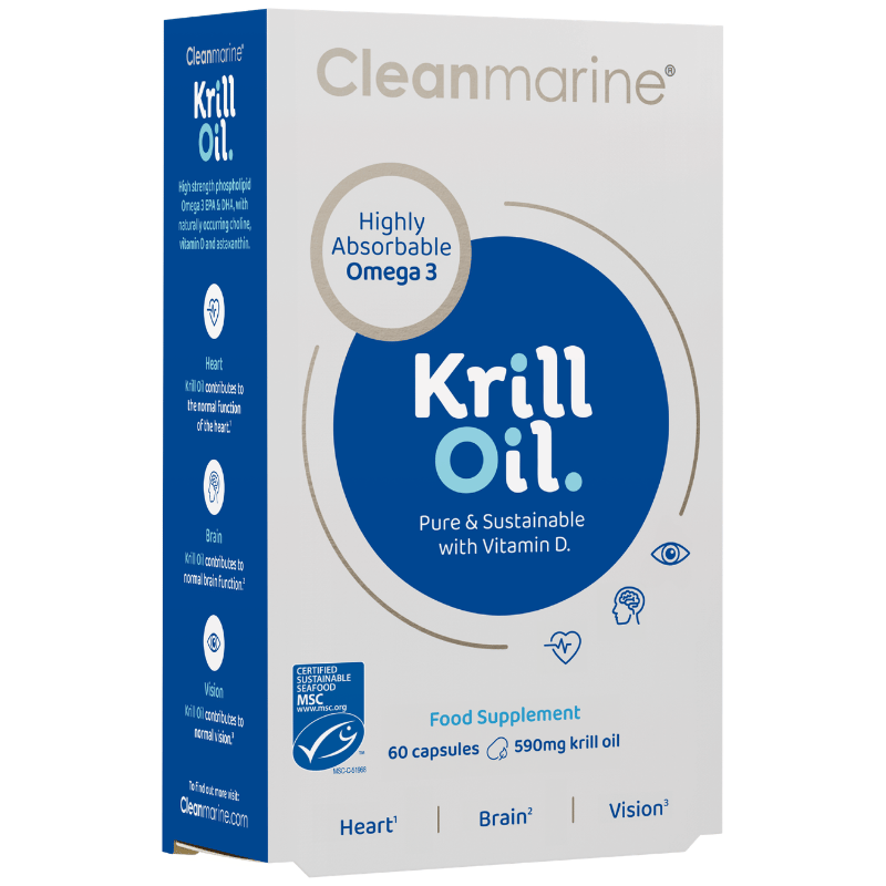 Cleanmarine Krill Oil 590 mg (60 kaps)
