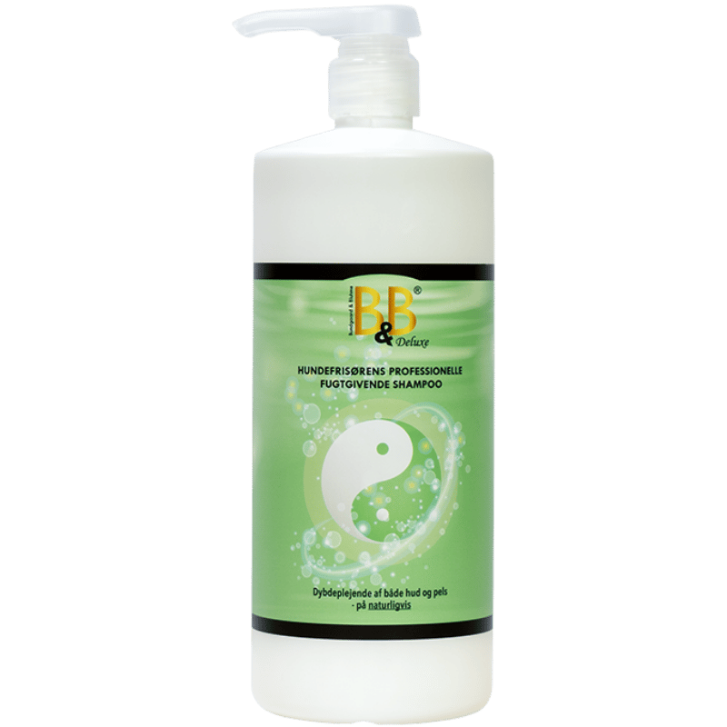 B&B Hundefrisørens Professionelle Fugtgivende Shampoo (1000 ml)