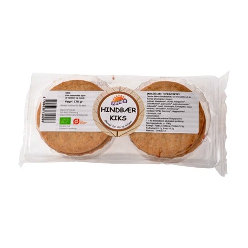 Rømer Kiks m. Hindbærfyld Ø (175 g)