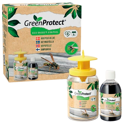 GreenProtect Hvepsefælde Med Lokkemiddel (1 stk)