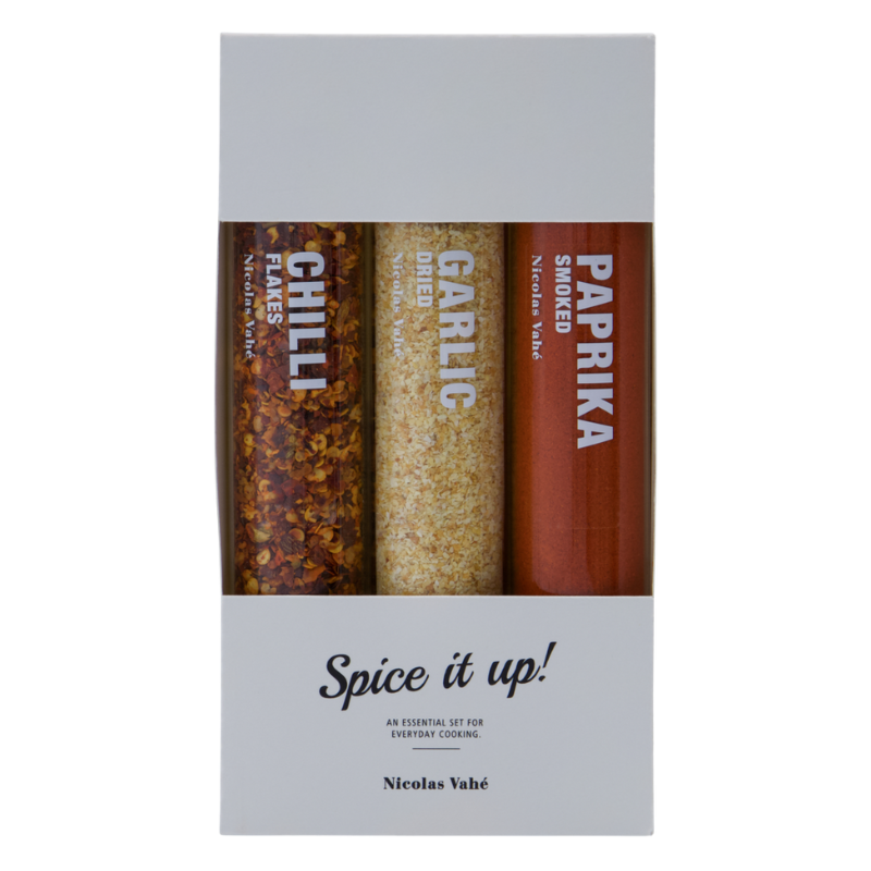 Nicolas Vahé Spice It Up Sæt Røget Paprika/Hvidløg/Chili (43 g)