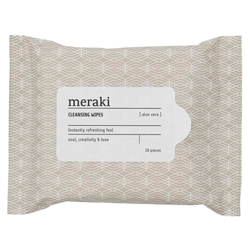 Meraki Cleansing Wipes Aloe Vera (20 stk)