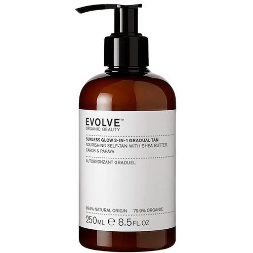 Evolve Organic Sunless Glow 3-in-1 Gradual Tan (250 ml)
