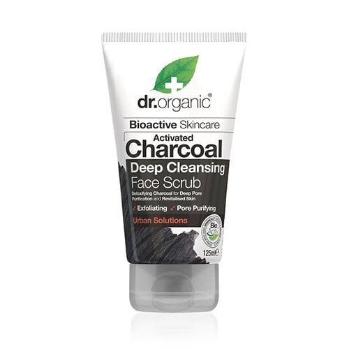 Dr. Organic Face Scrub Charcoal Deep  Cleansing