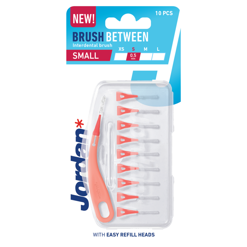 Jordan Brush Between Refillable Interdental Brush Small (10 stk)