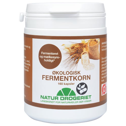 Natur Drogeriet Fermentkorn 500 mg Ø (160 kaps)