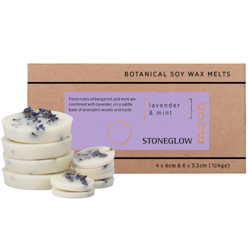Ambience Stoneglow Vegansk Soja Duftvoks Lavendel & Mint (10 stk)